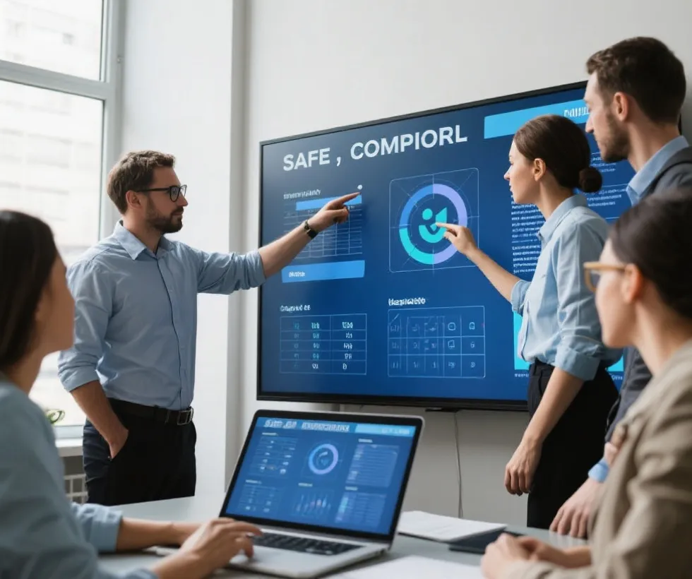 团队协作与合规主题插图